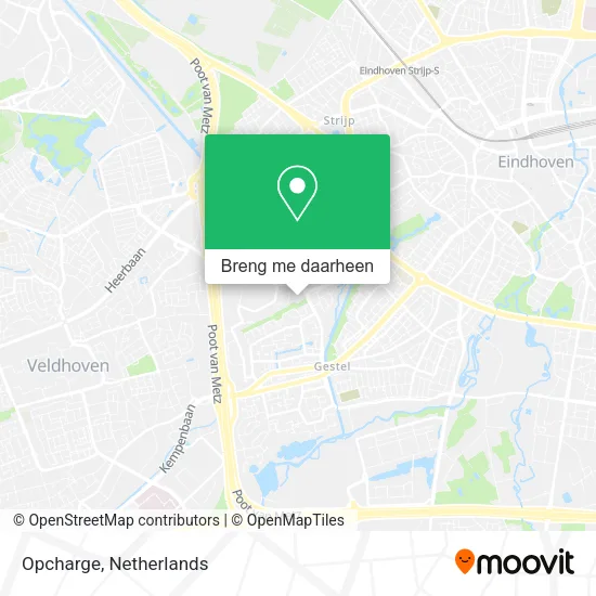 Opcharge kaart