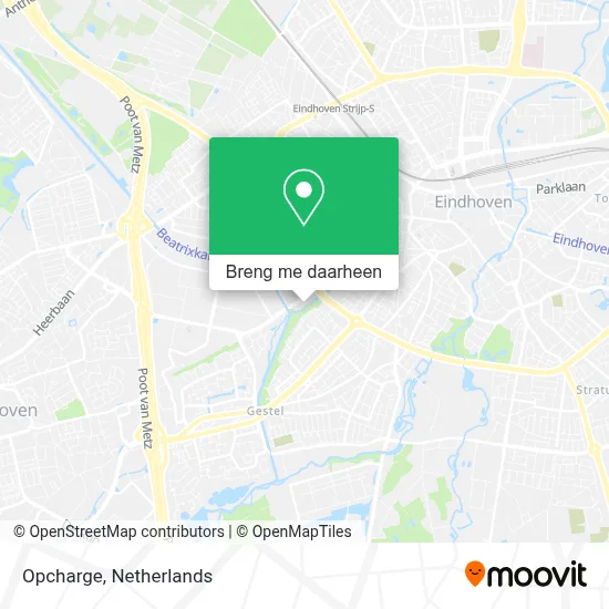Opcharge kaart