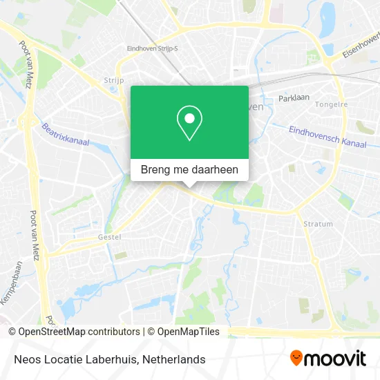 Neos Locatie Laberhuis kaart