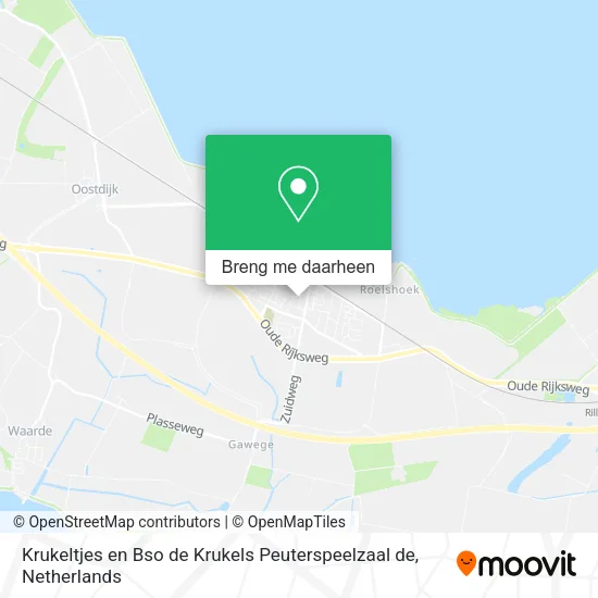 Krukeltjes en Bso de Krukels Peuterspeelzaal de kaart