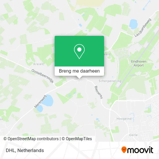 DHL kaart
