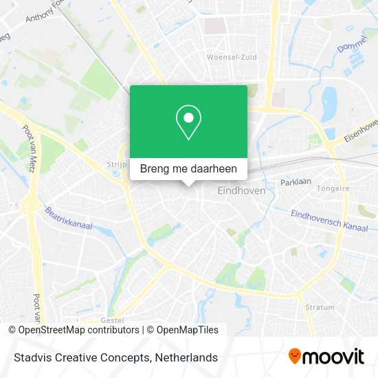Stadvis Creative Concepts kaart
