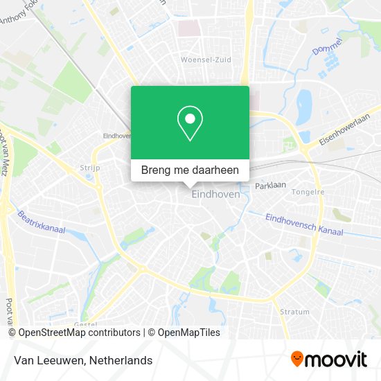 Van Leeuwen kaart