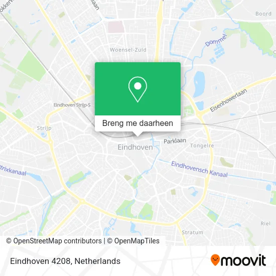 Eindhoven 4208 kaart