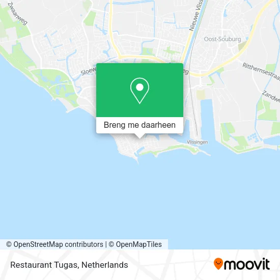 Restaurant Tugas kaart