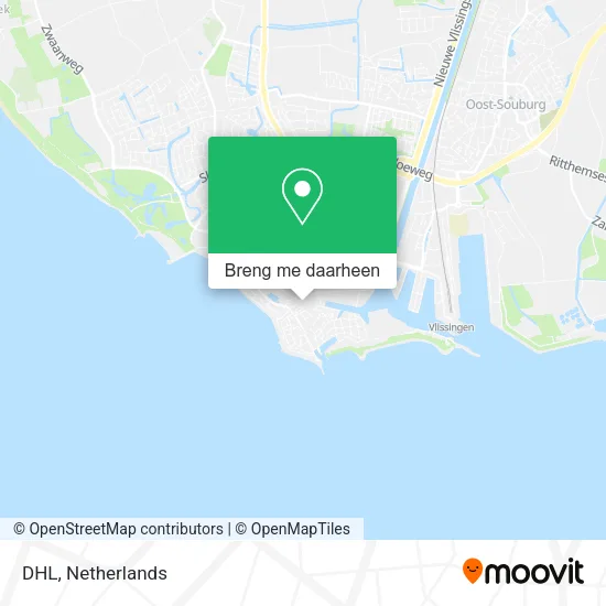DHL kaart