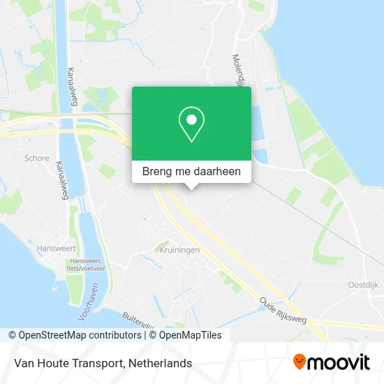 Van Houte Transport kaart