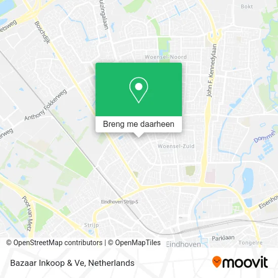 Bazaar Inkoop & Ve kaart