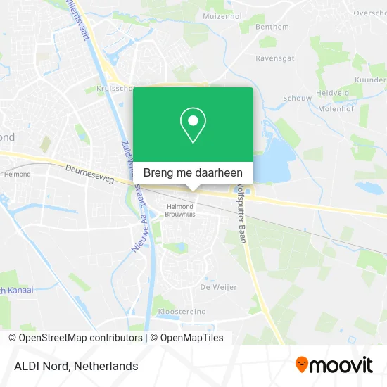 ALDI Nord kaart