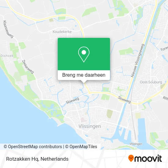 Rotzakken Hq kaart