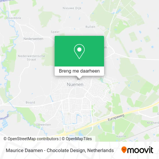 Maurice Daamen - Chocolate Design kaart