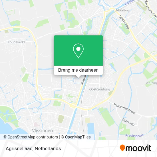 Agrisnellaad kaart
