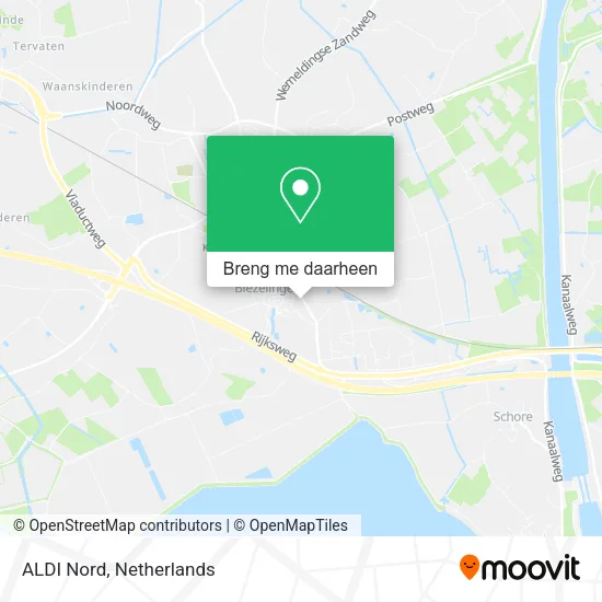 ALDI Nord kaart