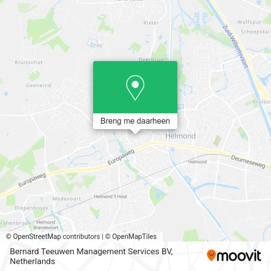 Bernard Teeuwen Management Services BV kaart