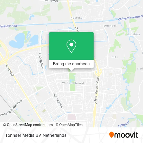 Tonnaer Media BV kaart