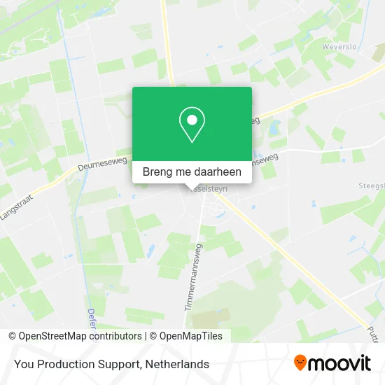You Production Support kaart