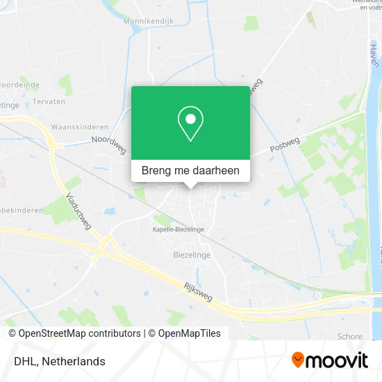 DHL kaart