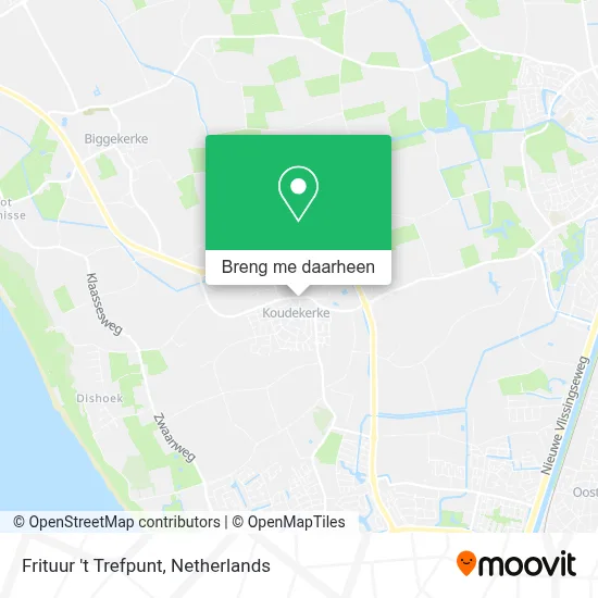 Frituur 't Trefpunt kaart