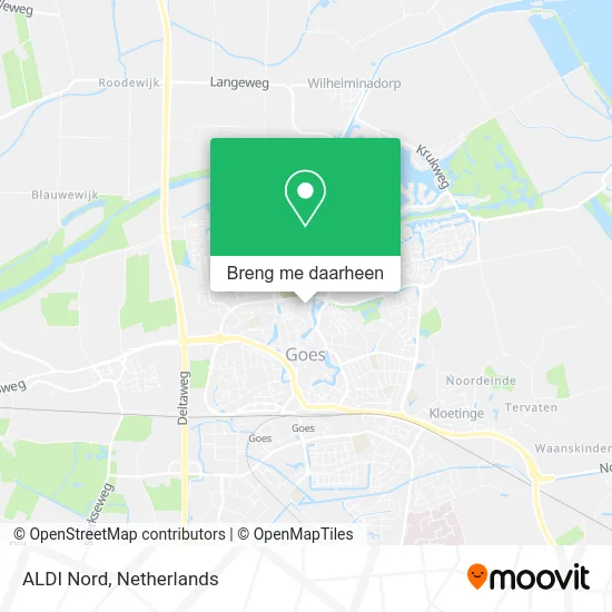 ALDI Nord kaart
