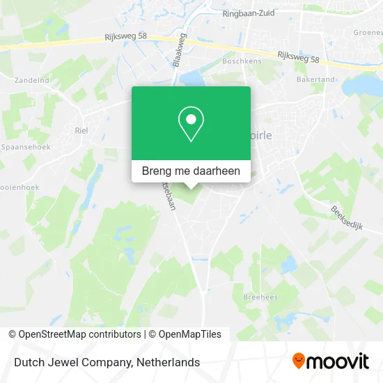 Dutch Jewel Company kaart
