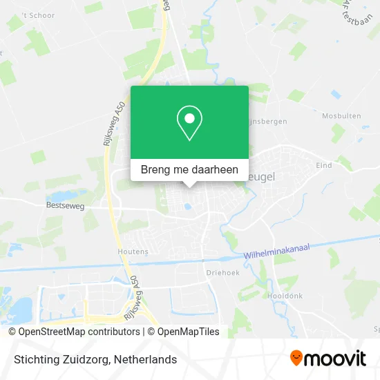 Stichting Zuidzorg kaart