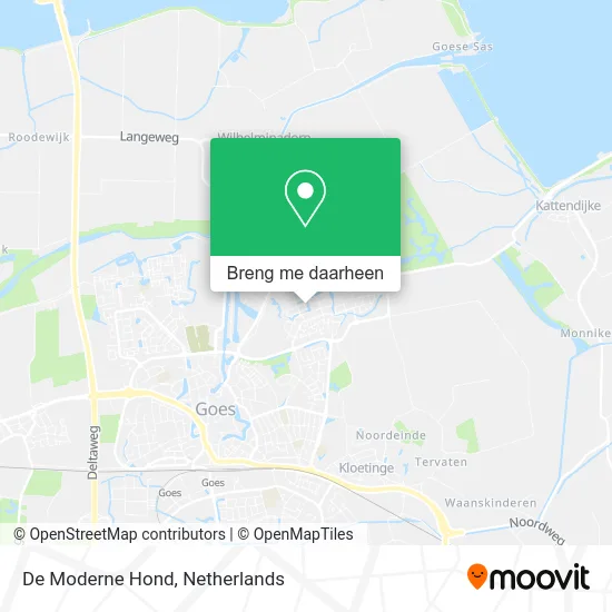 De Moderne Hond kaart