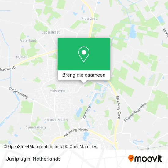 Justplugin kaart