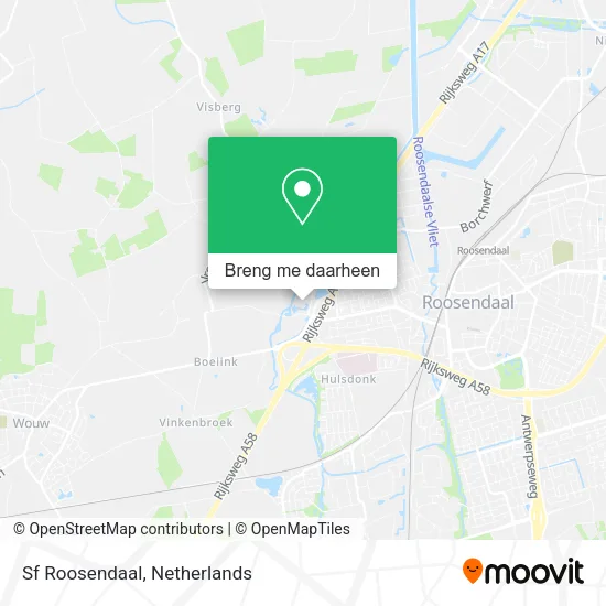 Sf Roosendaal kaart