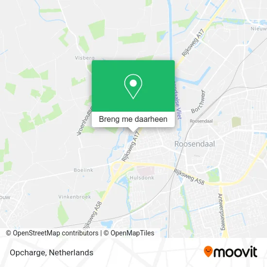 Opcharge kaart