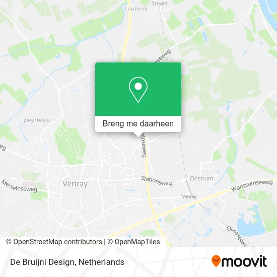 De Bruijni Design kaart