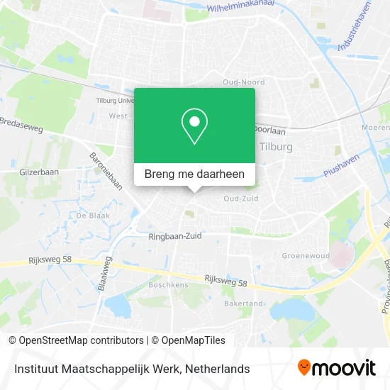 Instituut Maatschappelijk Werk kaart