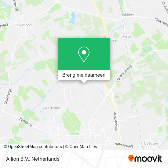 Allion B.V. kaart