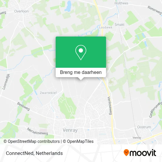 ConnectNed kaart