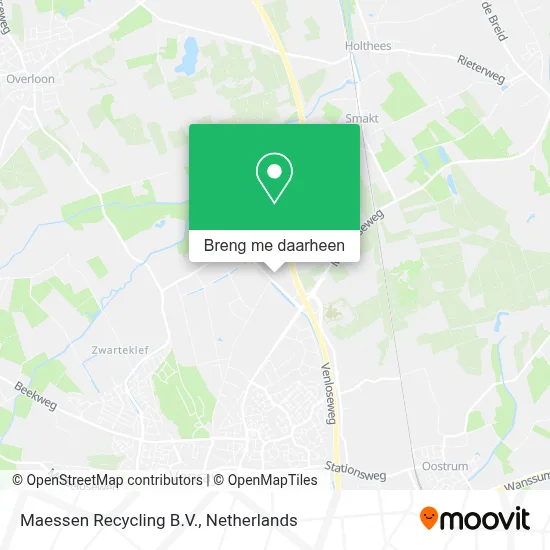 Maessen Recycling B.V. kaart