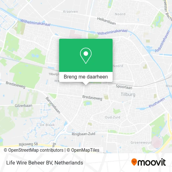 Life Wire Beheer BV kaart