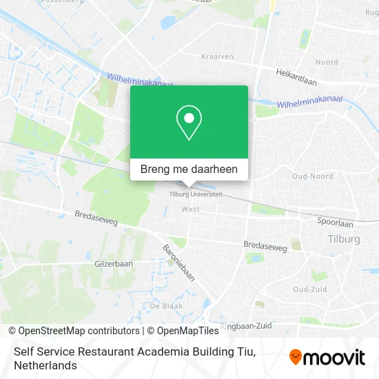 Self Service Restaurant Academia Building Tiu kaart