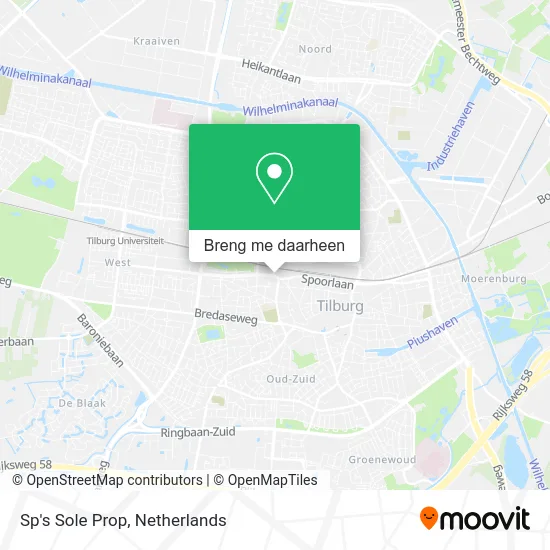 Sp's Sole Prop kaart