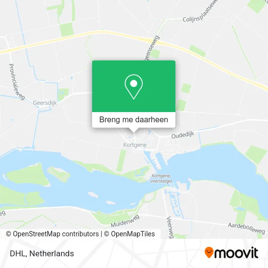 DHL kaart