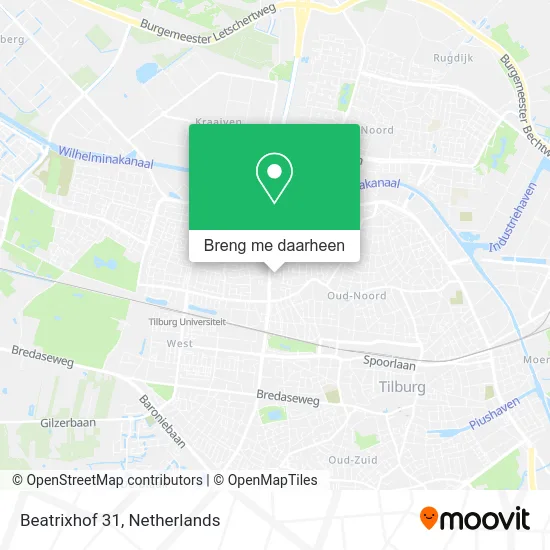 Beatrixhof 31 kaart