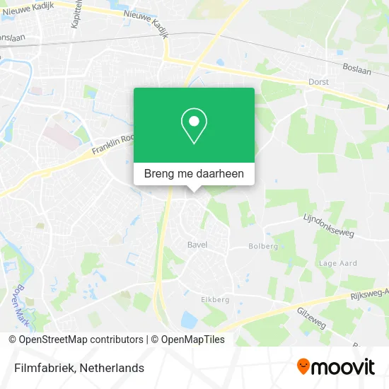 Filmfabriek kaart