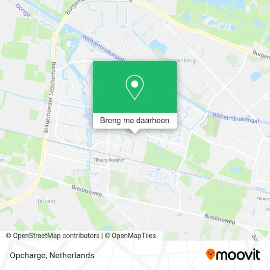 Opcharge kaart