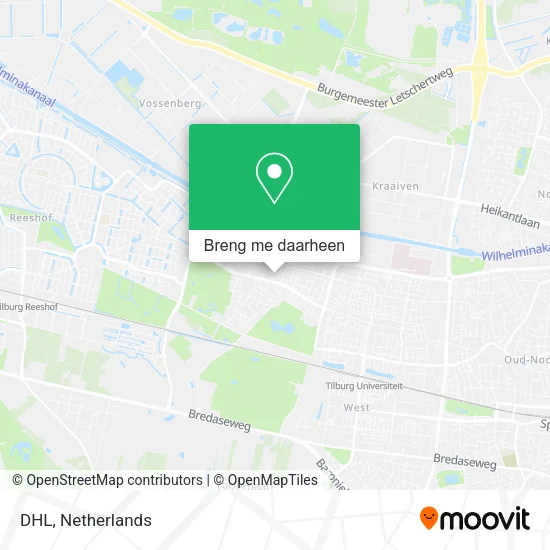 DHL kaart