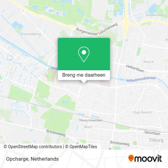 Opcharge kaart