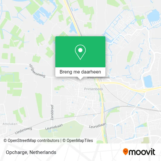 Opcharge kaart