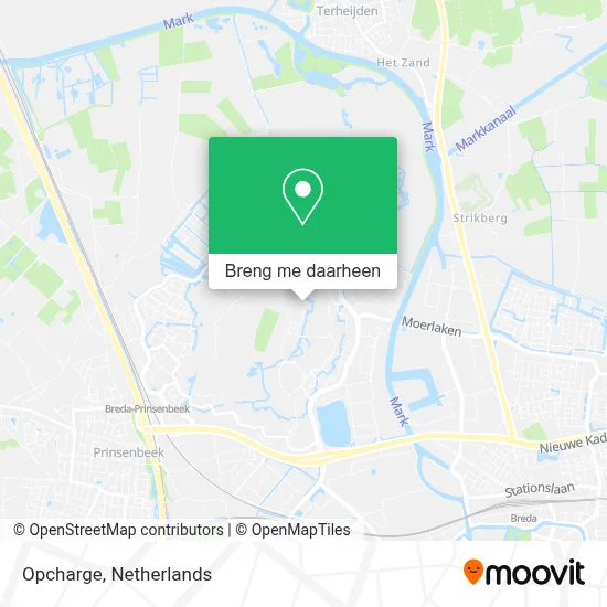 Opcharge kaart