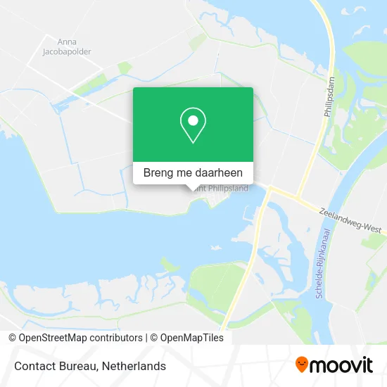 Contact Bureau kaart