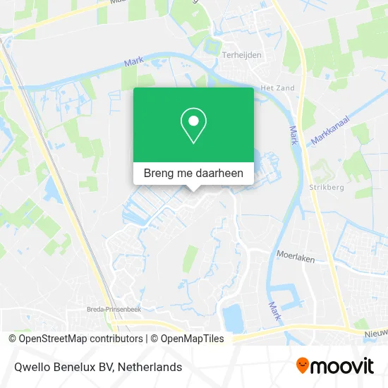 Qwello Benelux BV kaart