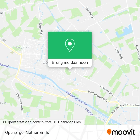 Opcharge kaart