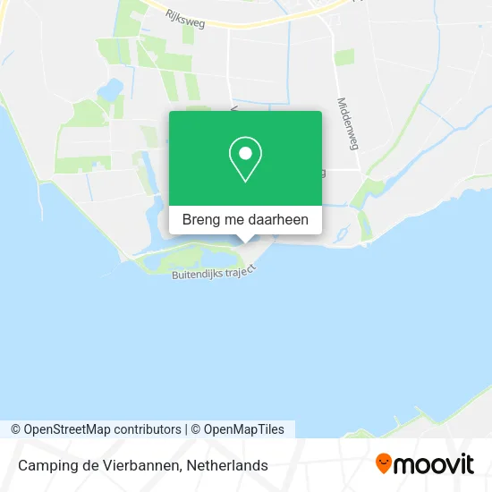 Camping de Vierbannen kaart