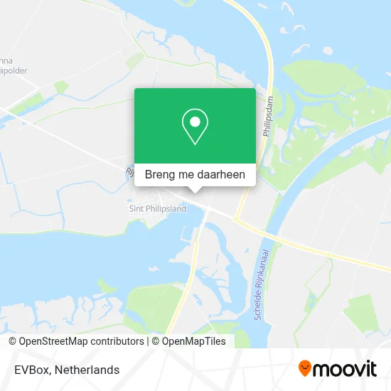 EVBox kaart